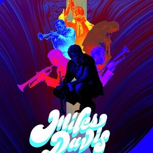Miles Davis Jack Johnson Metallic 50th Anniversary Poster 18x24 Official Merch